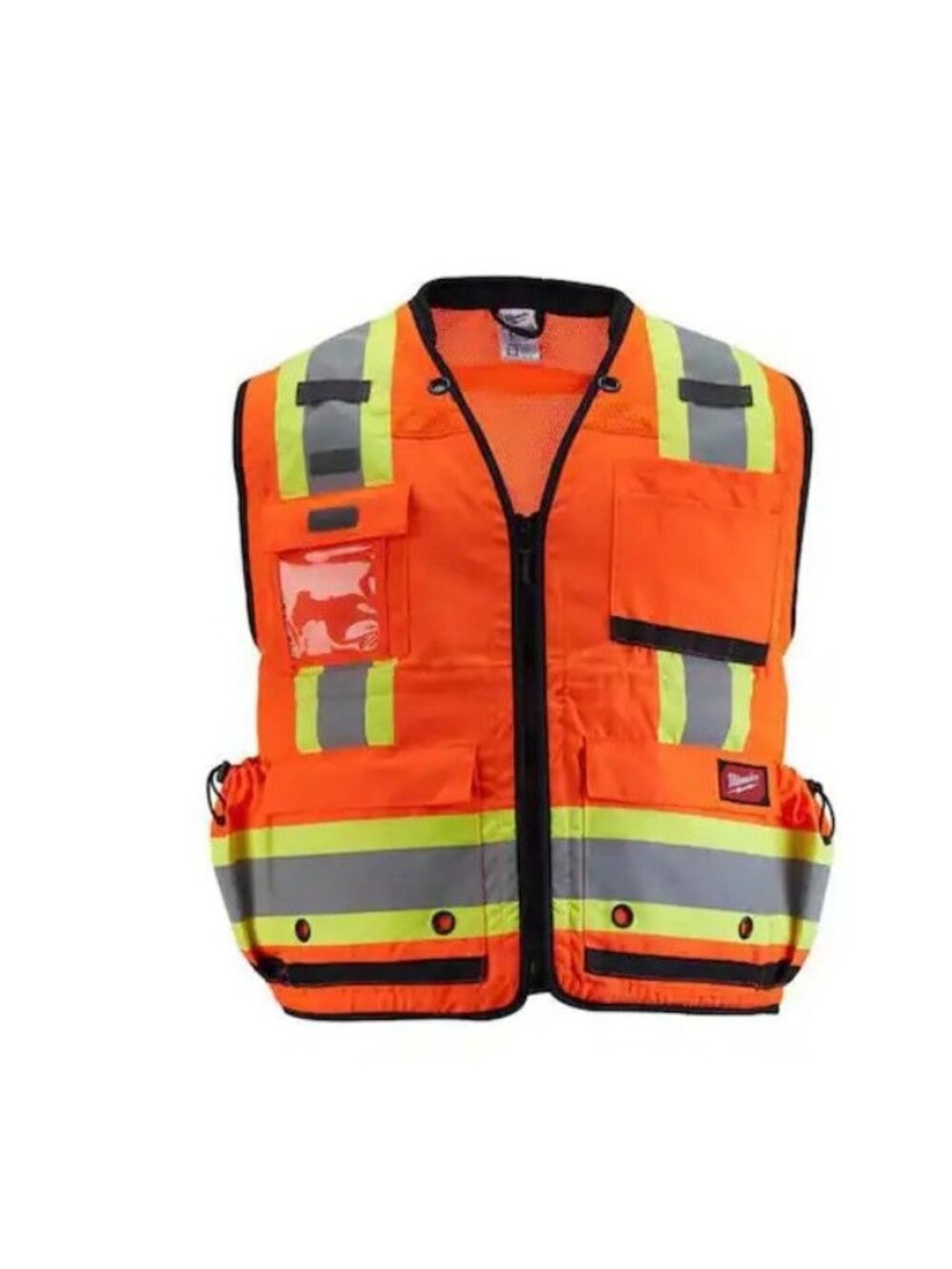 Milwaukee Orange Class 2 Surveyor's High Visibility Safety Vest 2XL 3XL NEW